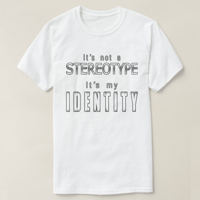 "Identity" (BRIGHT) T-Shirt (Design Front)