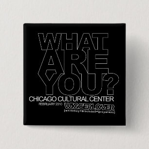 IDENTITY CRISIS 15 CM SQUARE BADGE