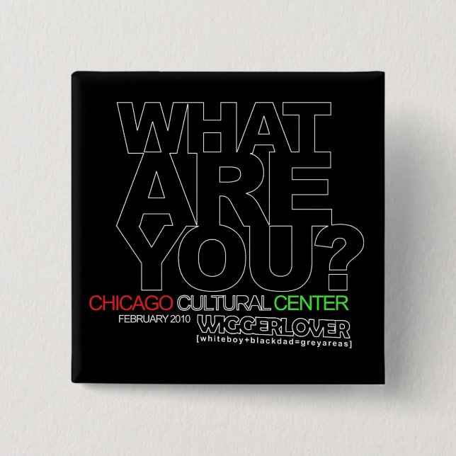 IDENTITY CRISIS #3 15 CM SQUARE BADGE (Front)