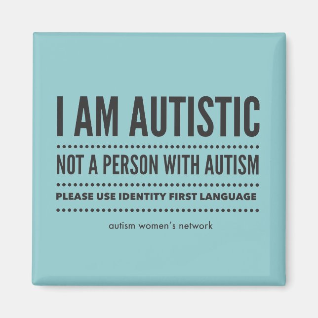 Identity First Language Magnet (Front)