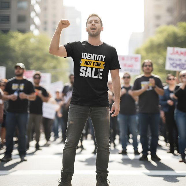 Identity Not For Sale - Powerful Statement T-Shirt (Creator Uploaded)
