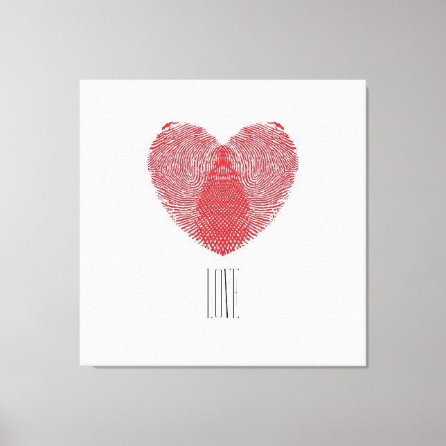 Identity of Love Canvas Print (Front)