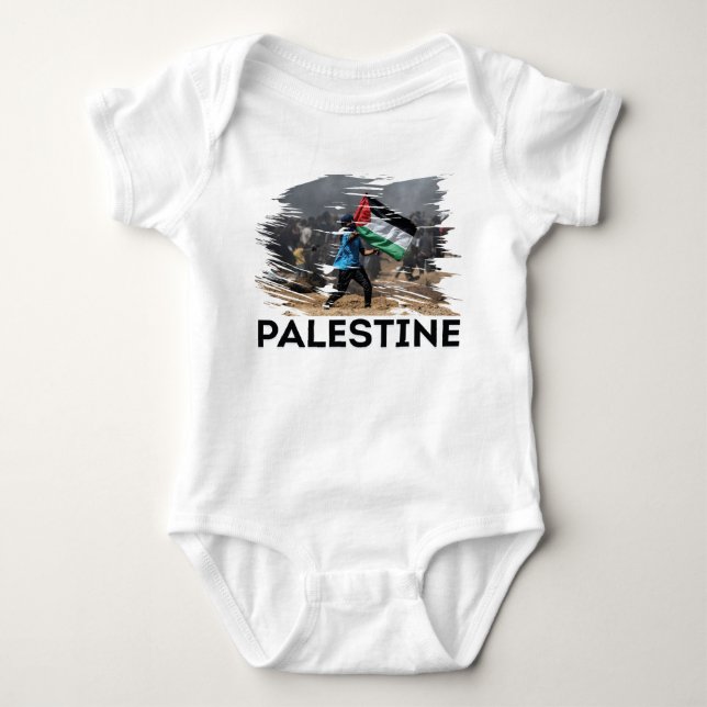 Identity, struggle, and freedom baby bodysuit (Front)