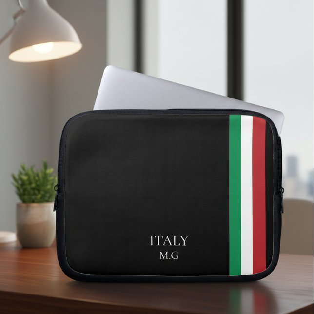 Identity Tech Custom Minimal Black Laptop Sleeve I (Creator Uploaded)