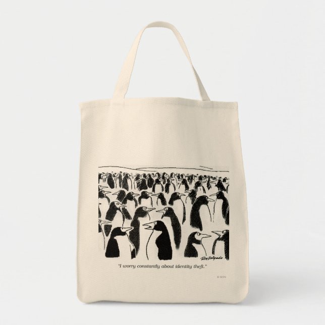Identity Theft Tote Bag (Front)