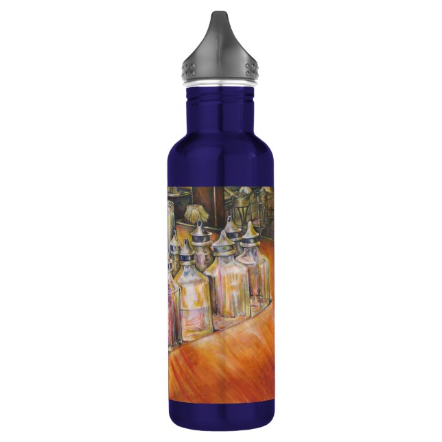 Ideography of Golden Light 710 Ml Water Bottle (Left)