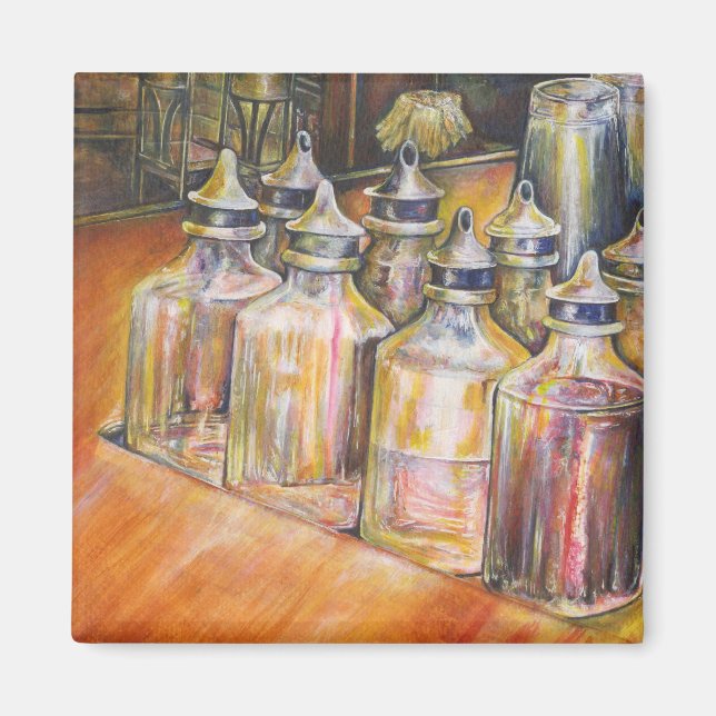 Ideography of Golden Light Magnet (Front)