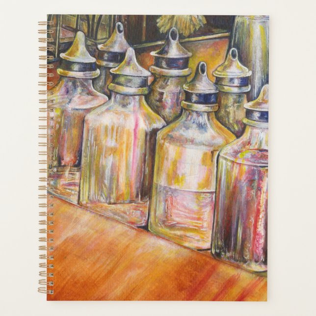 Ideography of Golden Light Planner (Front)