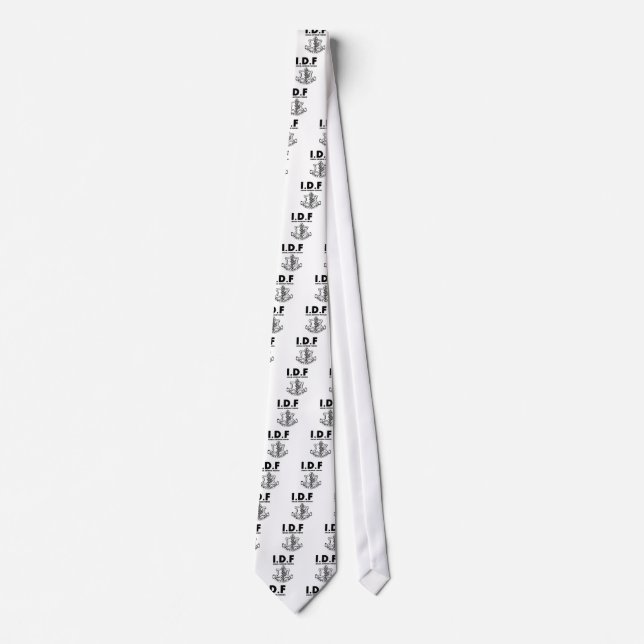 IDF Israel Defence Forces - ENG Tie (Front)