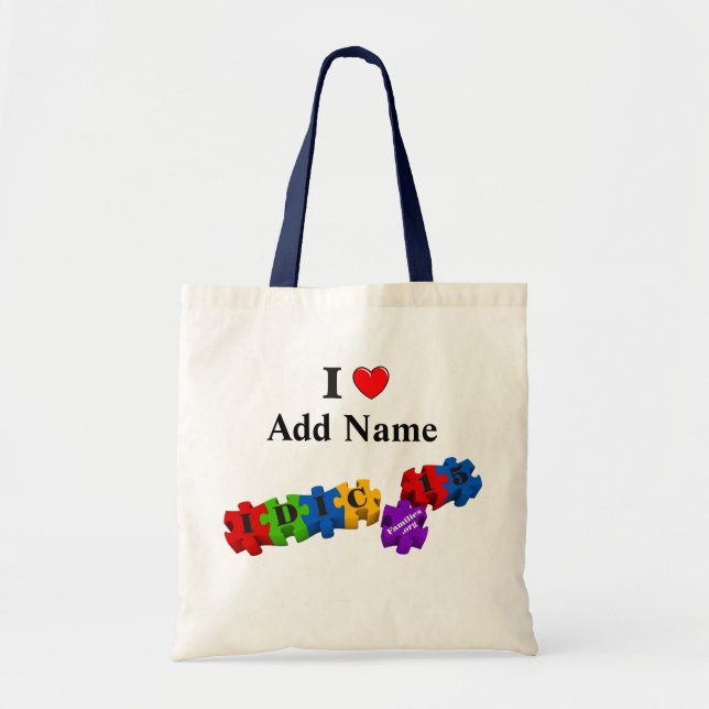 IDIC15 Bag Multicolor Puzzle Customise (Front)