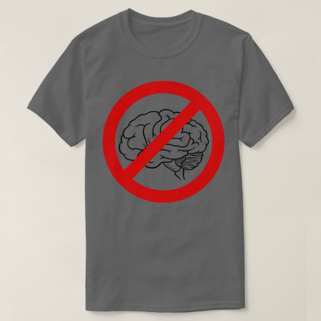 Idiocracy The Brainless Tee (Design Front)