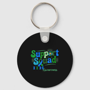 Idiopathic Intracranial Hypertension Awareness Sup Key Ring