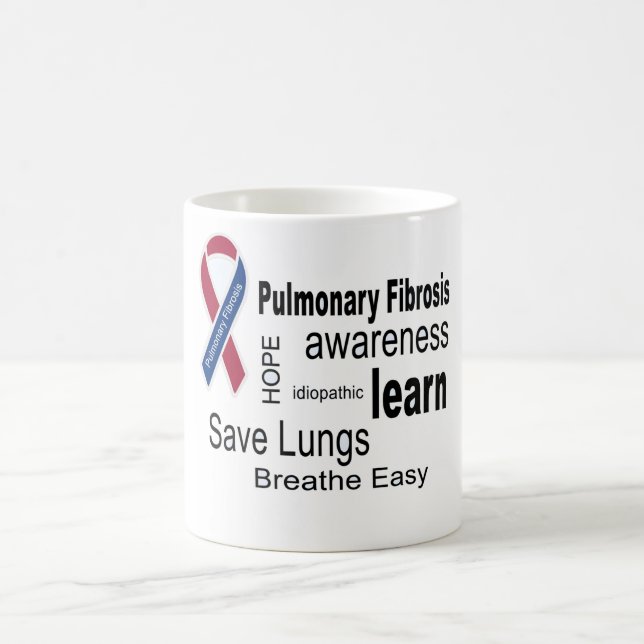 Idiopathic Pulmonary Fibrosis Awareness Mug (Center)