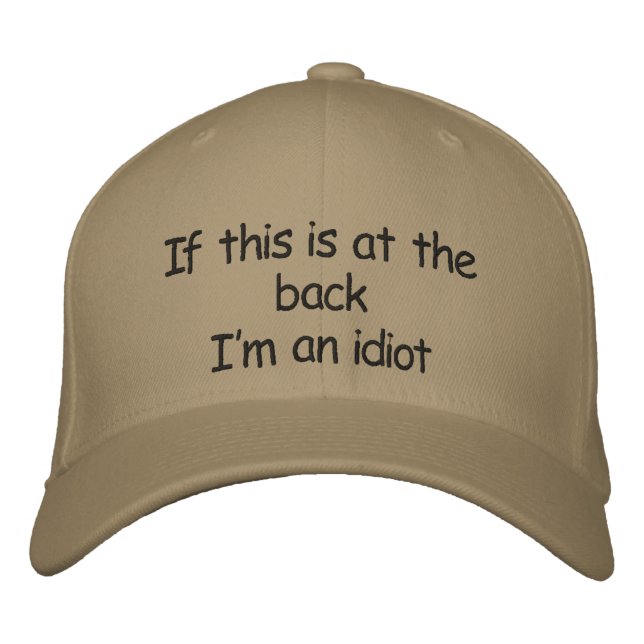 Idiot cap (Front)