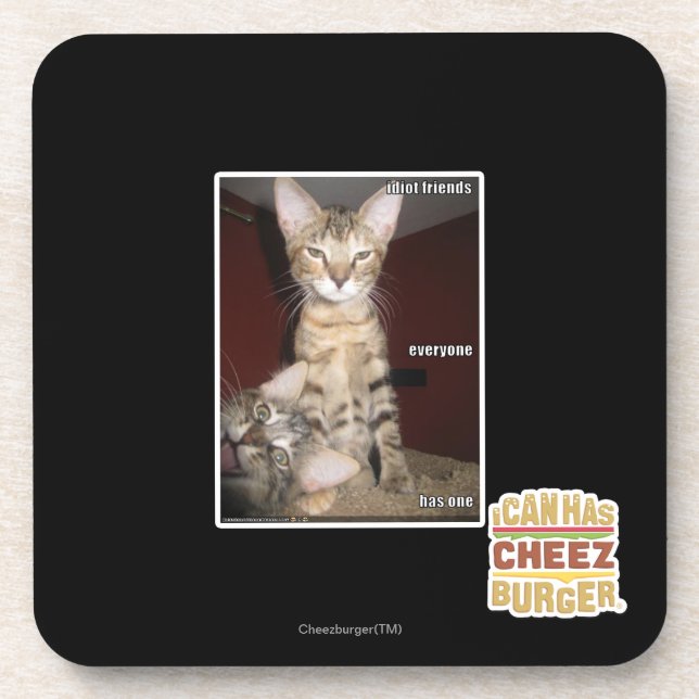 Idiot Friends Coaster (Front)