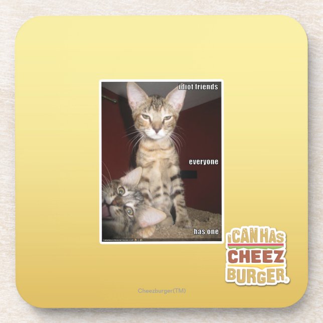 Idiot Friends Coaster (Front)