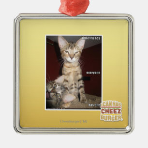 Idiot Friends Metal Tree Decoration