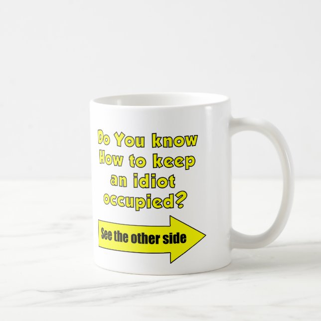 Idiot mug (Right)