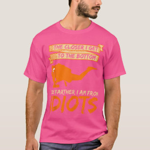 Idiots Wet Suit Fins Snorkelling Scuba Diving T-Shirt