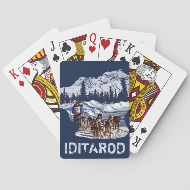 IDITAROD PLAYING CARDS (Back)