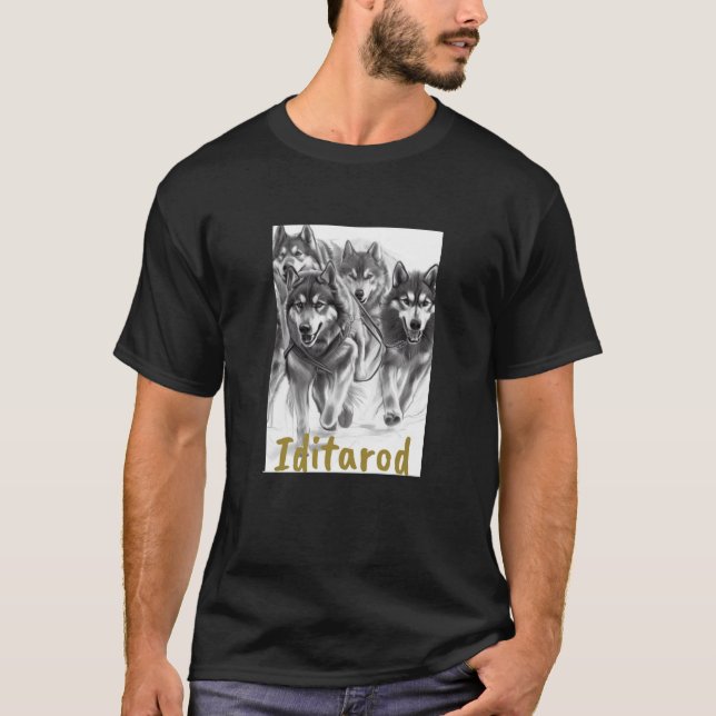 Iditarod Racers T-Shirt (Front)