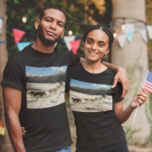 Iditarod Trail Sled Dog Race Unisex T-Shirt