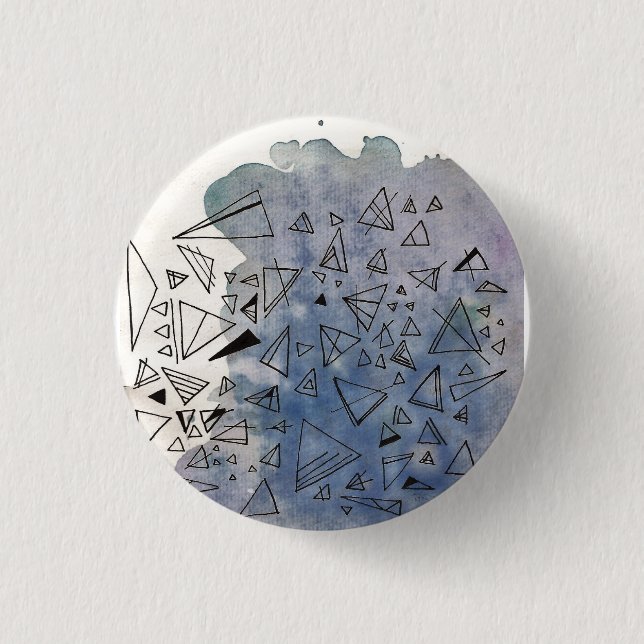 IDK. 3 CM ROUND BADGE (Front)