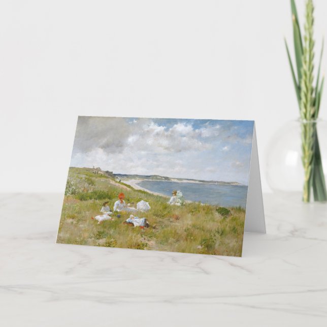 Idle Hours | William Merritt Chase Card (Front)