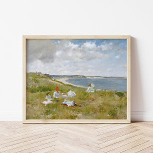 Idle Hours William Merritt Chase Poster