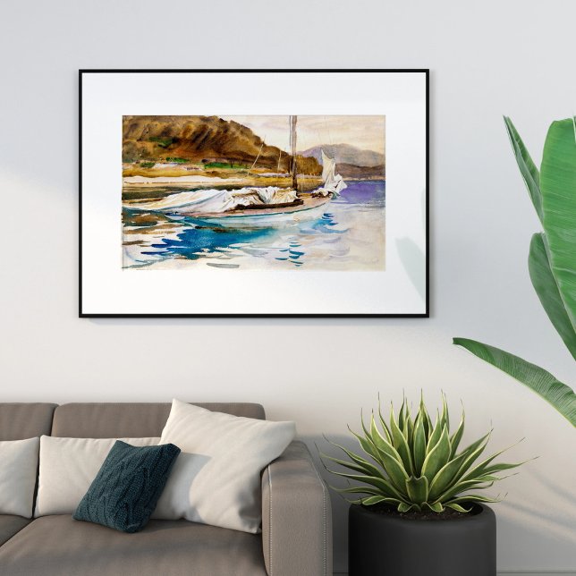 Idle Sails (1913) by John Singer Sargent Poster (Creator Uploaded)