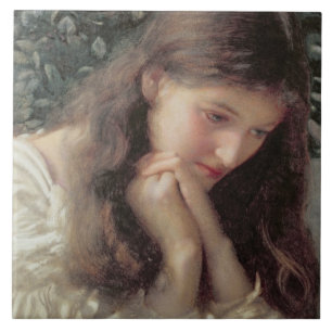 Idle Tears (w/c on paper) Tile