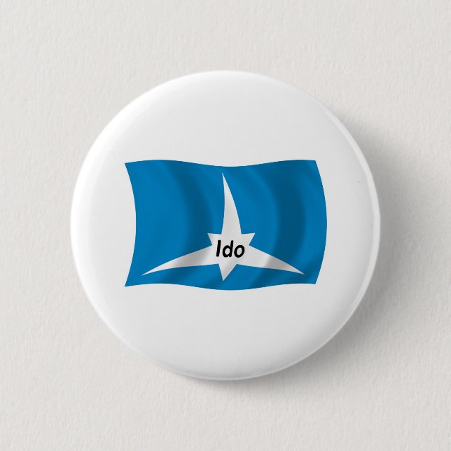 Ido Flag Button (Front)