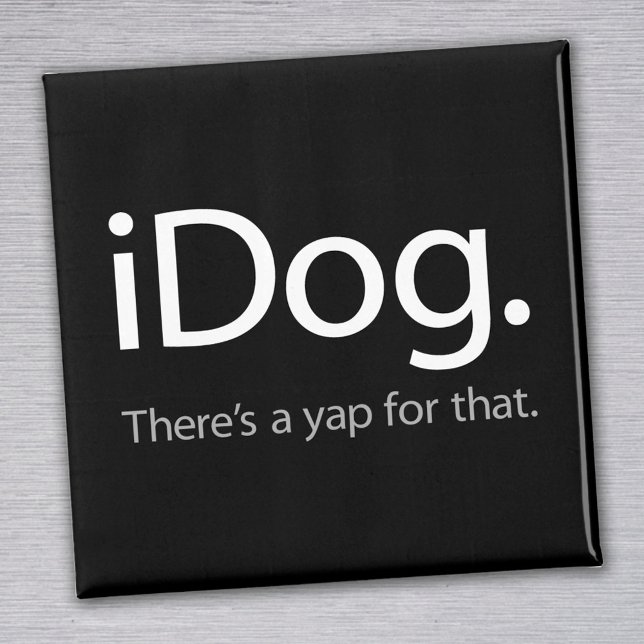 iDog-white.ai Magnet (Creator Uploaded)