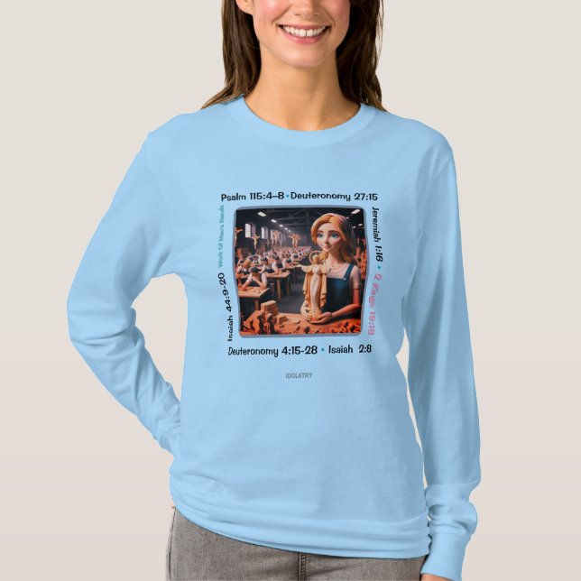 Idolatry003b Long Sleeve Shirt (Front)