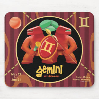 Idolz  Gemini Mouse Pad
