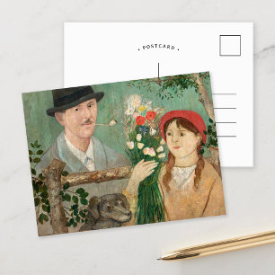 Idyll Beside a Fence   Tadeusz Makowski Postcard