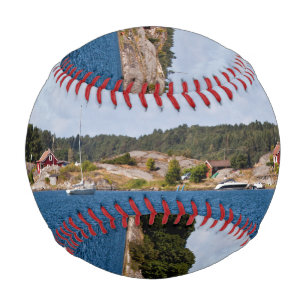 Idyllic coast landscape baseball