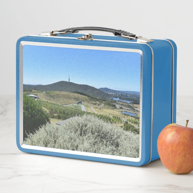 Idyllic Day in Canberra  Metal Lunch Box (In Situ)