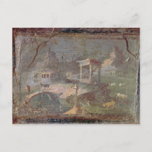 Idyllic Landscape, from Herculaneum, Postcard