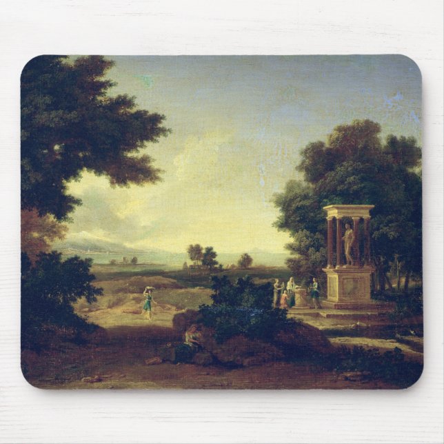 Idyllic Landscape Mouse Pad (Front)