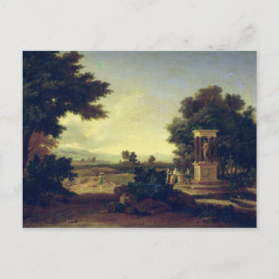 Idyllic Landscape Postcard
