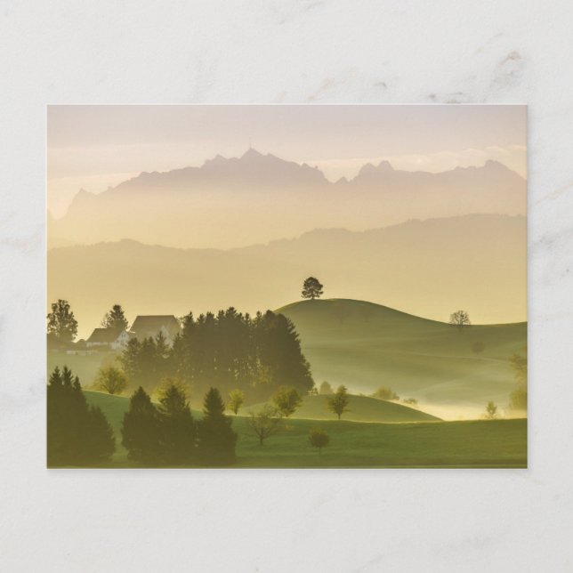 Idyllic Landscape | Switzerland, Säntis Postcard (Front)