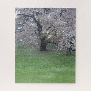 idyllic spring blossoming tree jigsaw puzzle