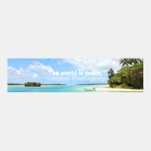 Idyllic The World Is Yours Travel LinkedIn Background