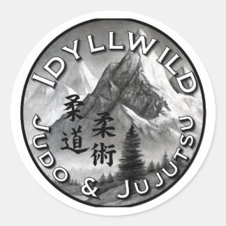 Idyllwild Judo and Jujutsu Round Sticker