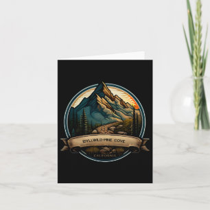 Idyllwild Pine Cove California Souvenir Hiking Card