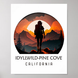 Idyllwild Pine Cove Hiking Outdoors Souvenir 1 Poster