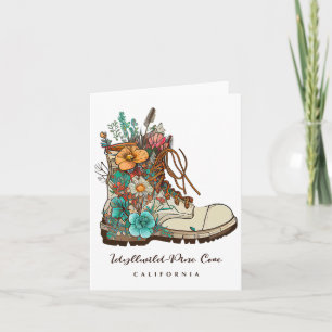 Idyllwild Pine Cove Hiking Outdoors Souvenir 2 Card