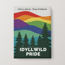 Idyllwild Pride Button Pin
