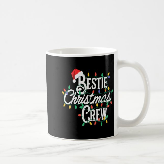 Ie Christmas Crew Funny Friend Matching Friends  Coffee Mug (Right)